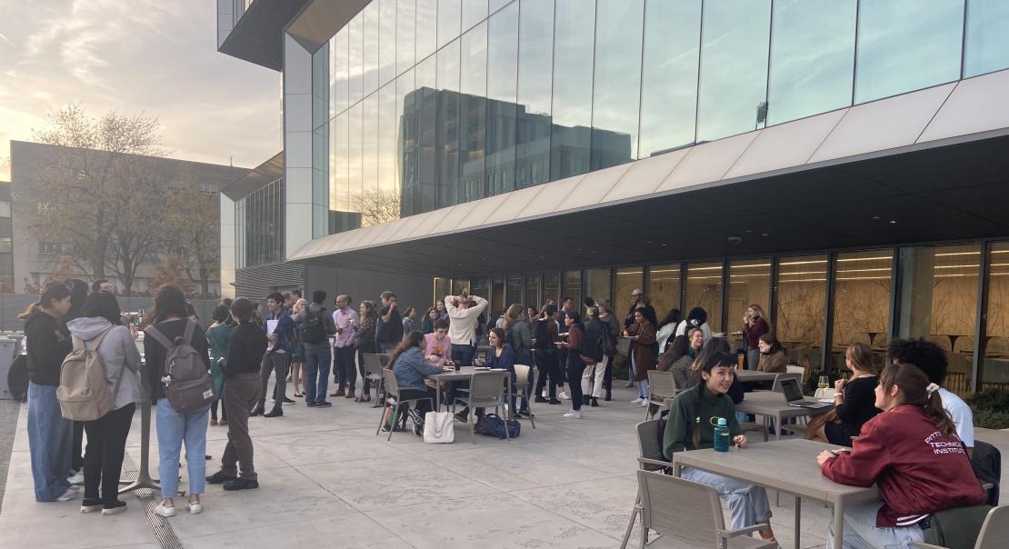 Picture of outside reception